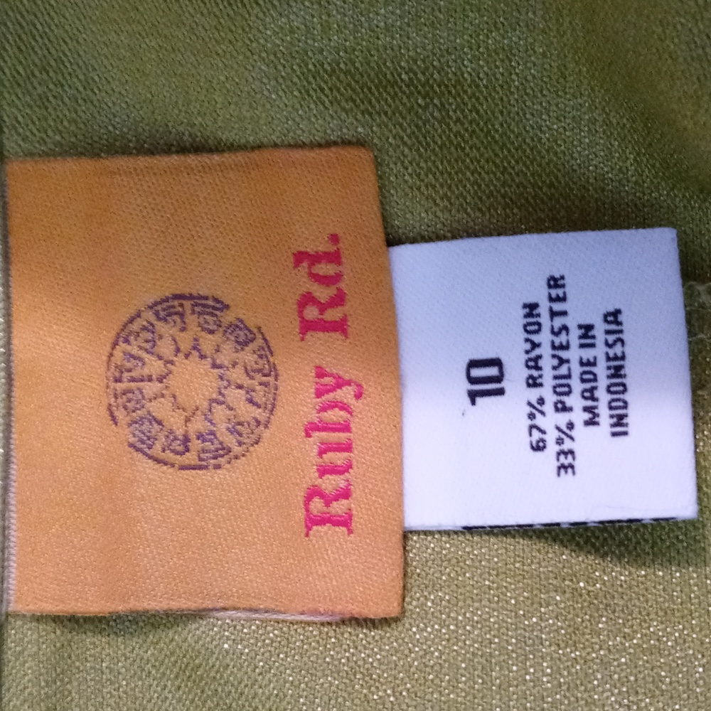 Ruby Rd Iridescent Fabric Zippered Jacket - image 5